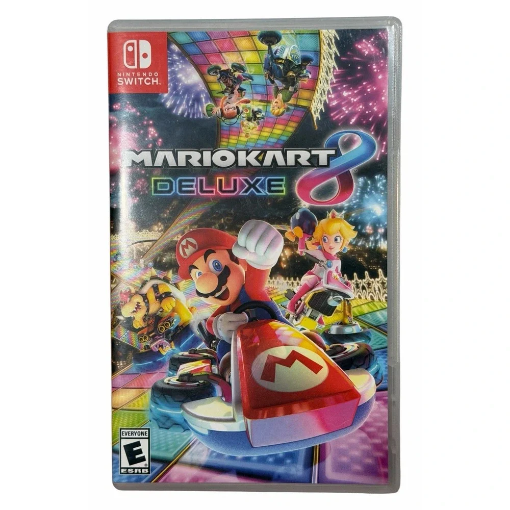 Mario Cart 8 Deluxe Nintendo Switch Game